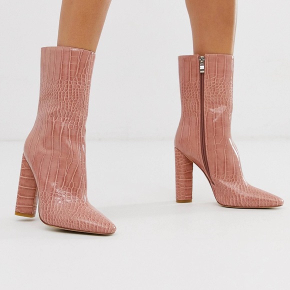 ASOS Shoes - NIB | Simmi London Katarina Croc Boots
